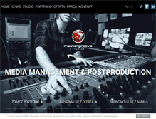 Tablet Screenshot of mastergroove.pl